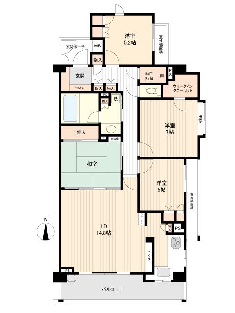グランノア港北の丘１９番館
