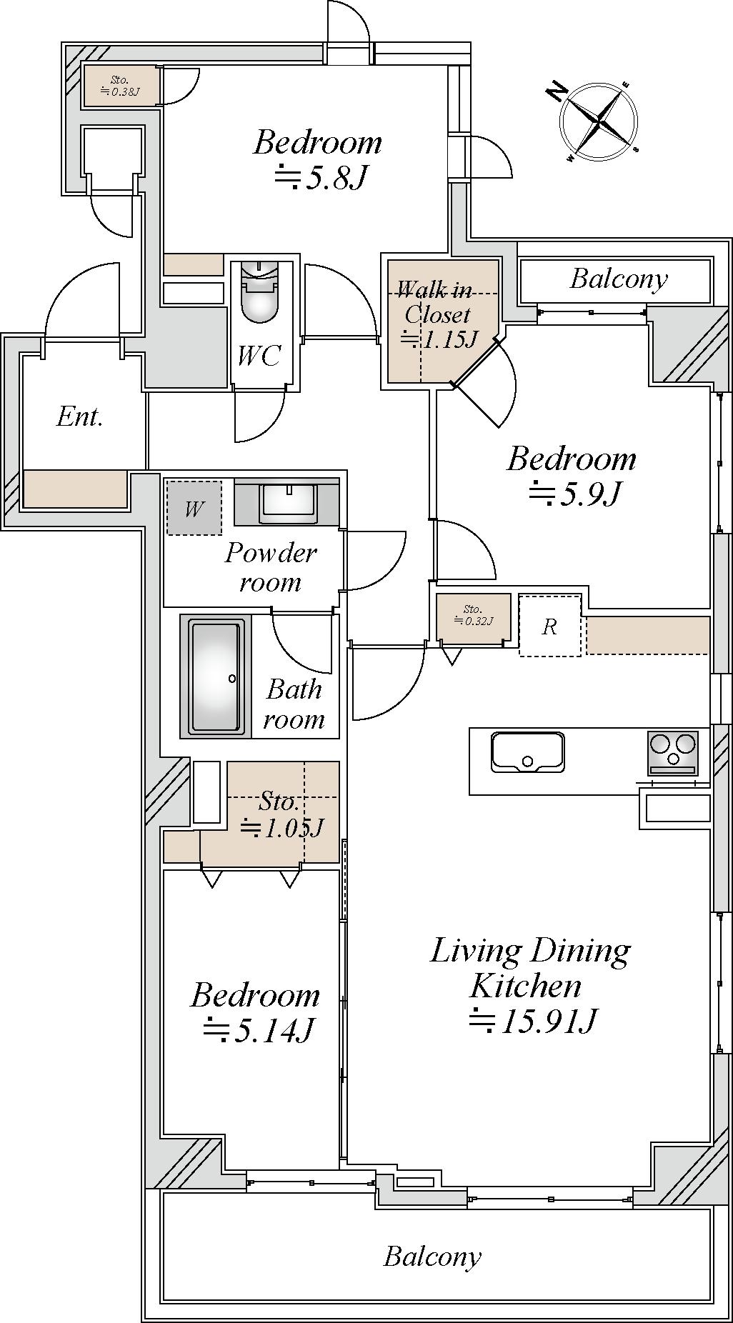 セザールベイサイド勝どき