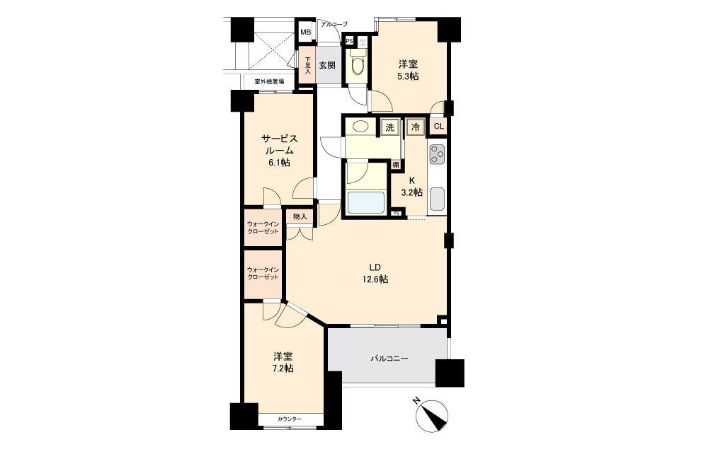 クレッセント仙台坂パークサイド