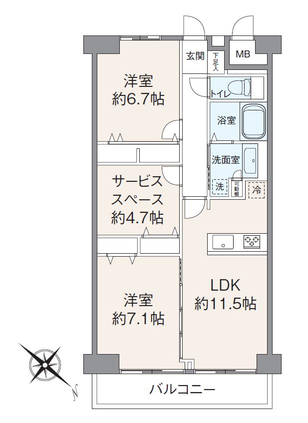 中川ビューハイツ