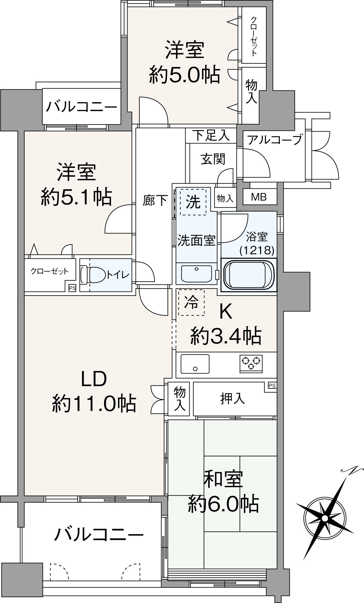 東峰マンション野間大池公園