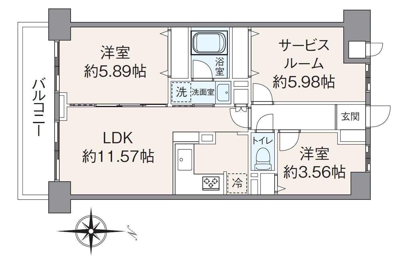 クリオ平塚十番館