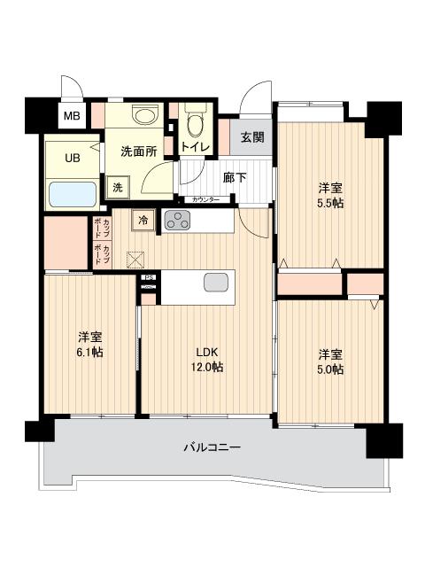 ダイアパレスセントラルコート薬院