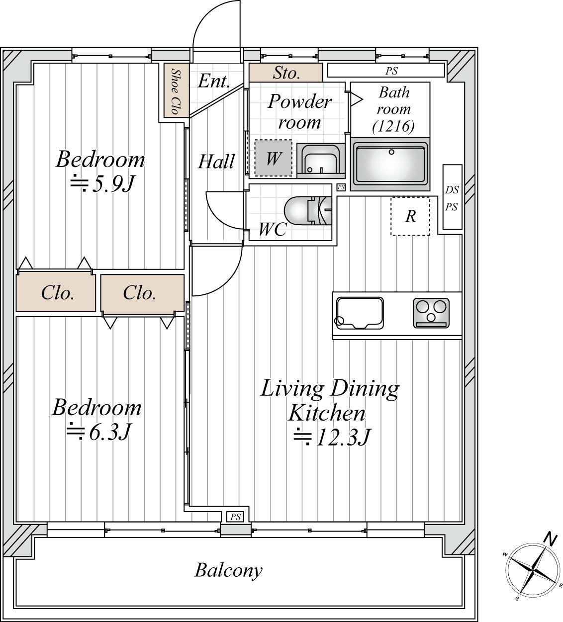 日吉第３コーポ Ｂ棟
