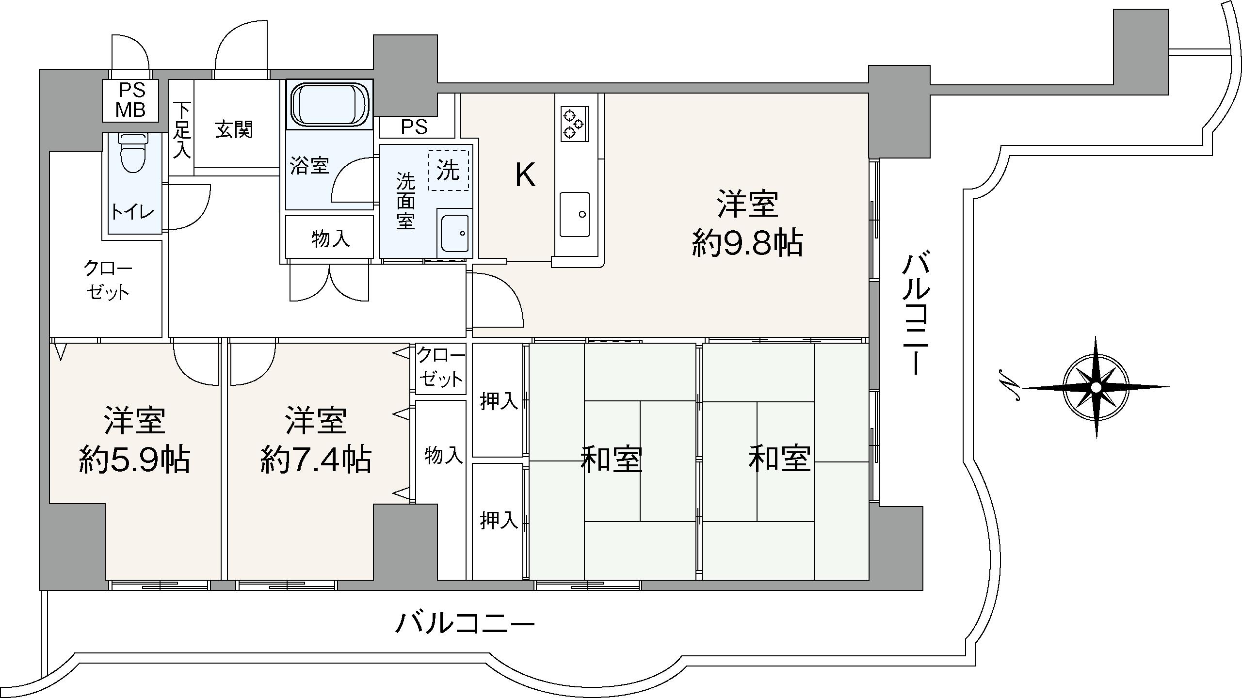 ライオンズマンション中倉