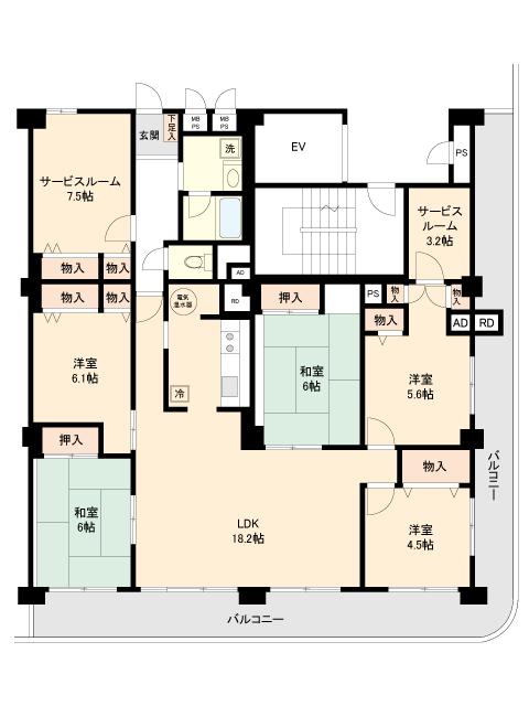 ローズハイツ八王子Ｂ棟