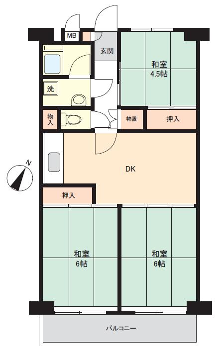 三ツ沢ハイタウン一号棟