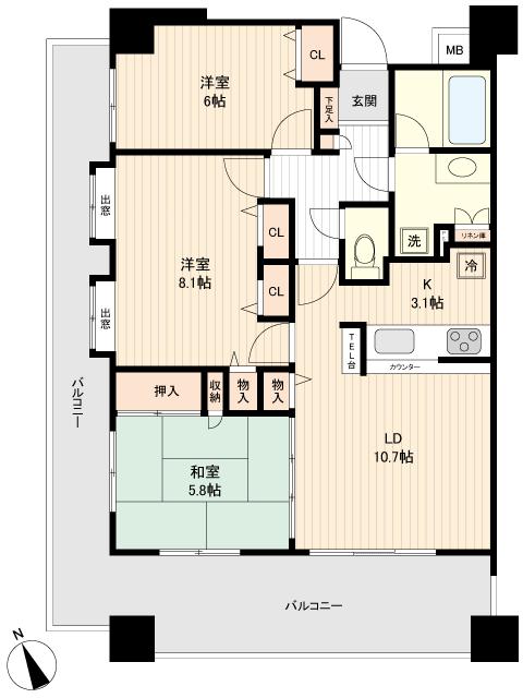 日神パレステージ西門公園通り