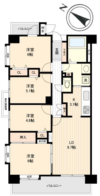 ローヤルシティ清瀬