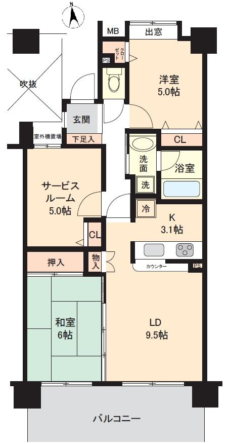 レーベンハイム鳩ケ谷アリストコート