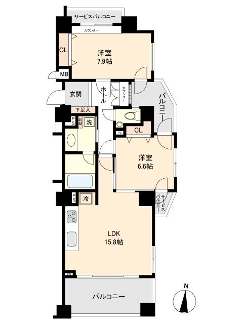 アパツインガーデン南６条ウエスト