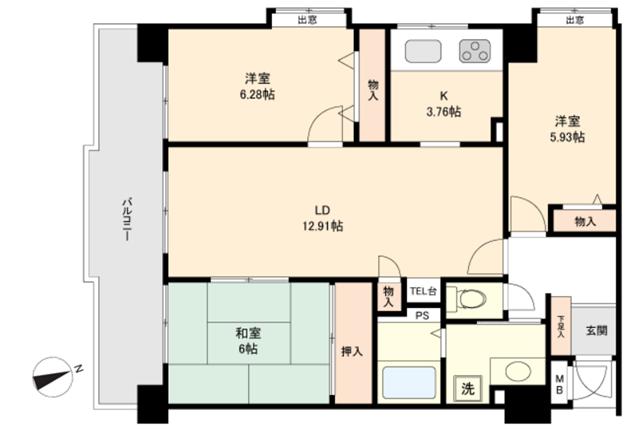 金屋公園サンハイツ