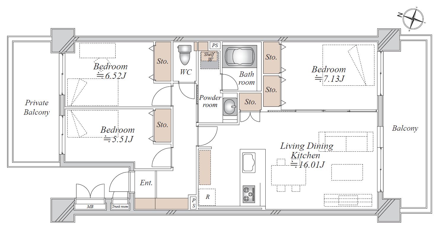 ヒルズ南浦和パークグランデージ