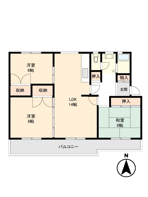 西三田団地５街区３号棟