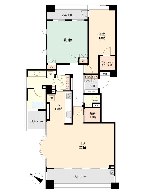 パークシティ成城Ｅーｃｏｕｒｔ