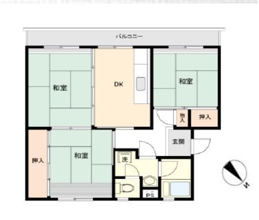 千葉ニュータウン小室ハイランドＣ―１７号棟