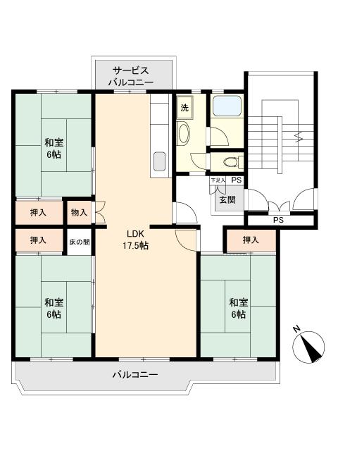 吹上団地１２号棟