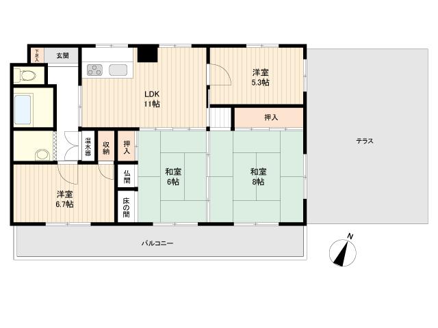 ミリオンコーポラス白峰