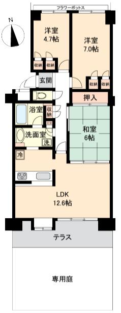 モアクレスト玉川学園　弐番館