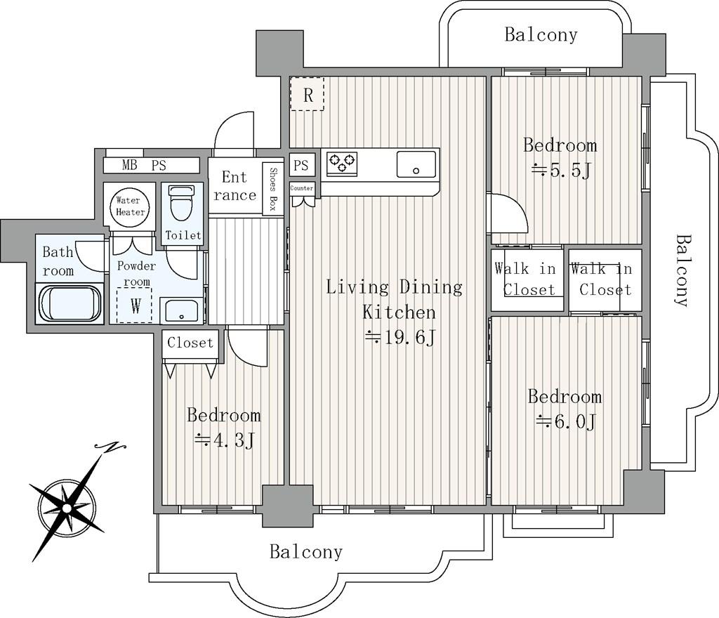 パレ・ロワイヤル盛岡Ａ棟
