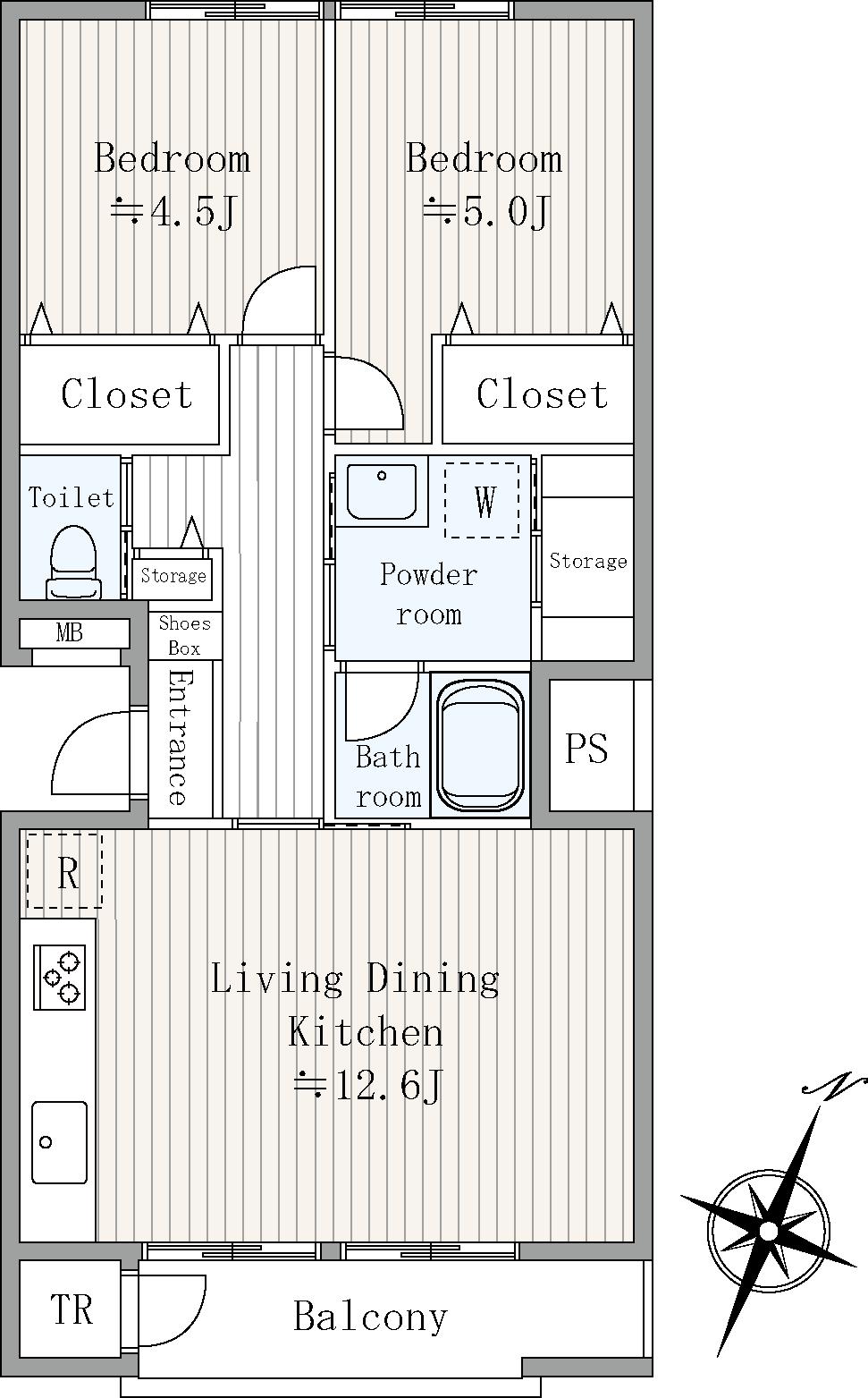 牡鹿台ハイツ13号棟