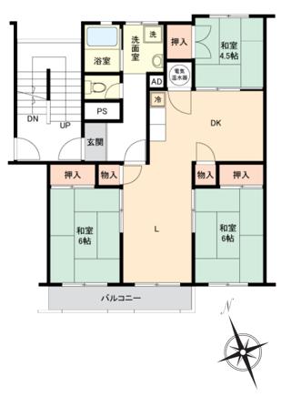 三日月住宅３号棟