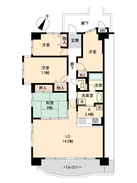 ルモングレース北鈴蘭台