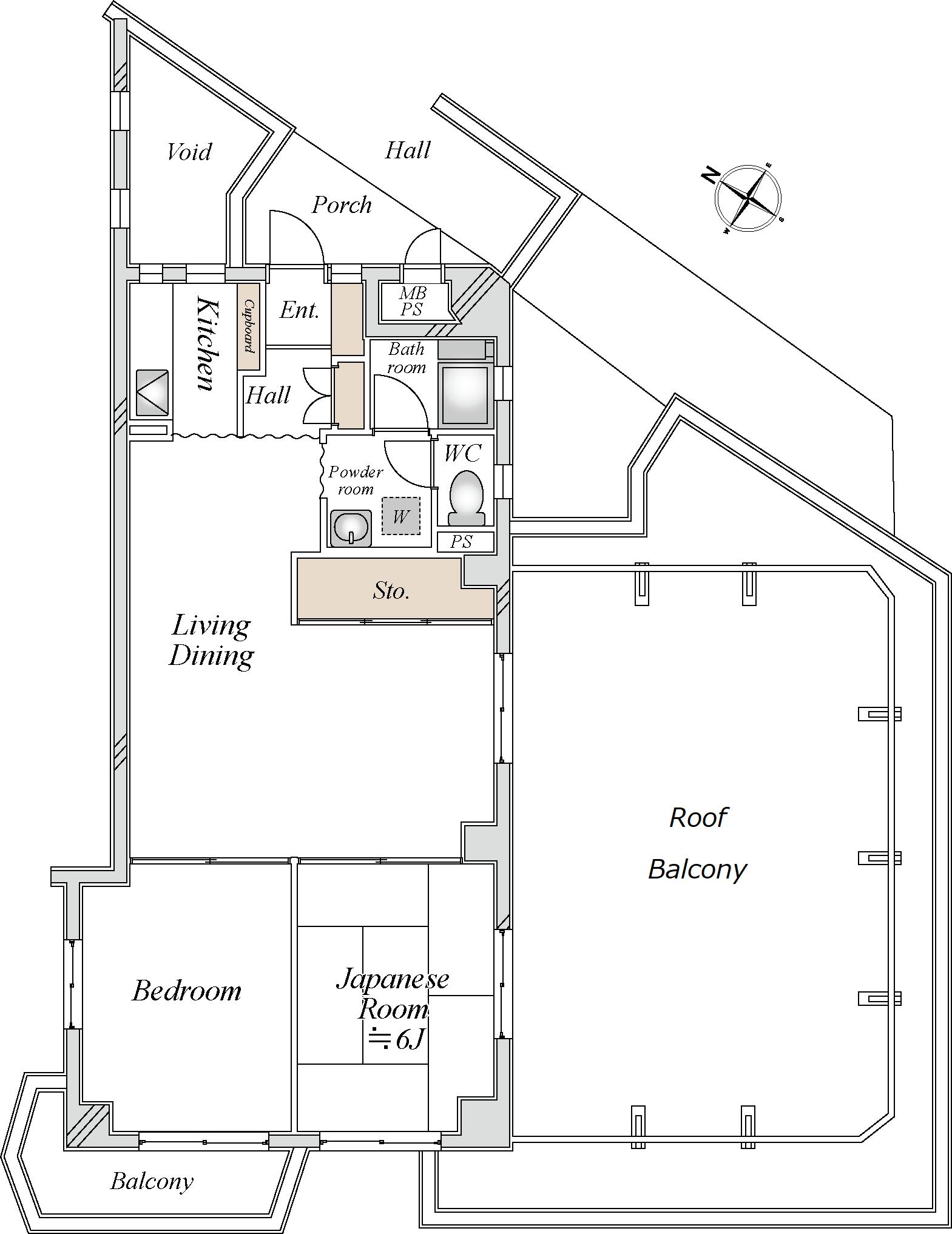 青木町ハイツ２号棟
