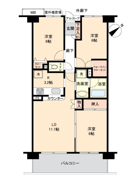 プランヴェール入間武蔵野