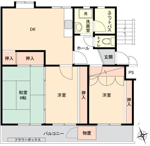 下瀬谷団地１号棟
