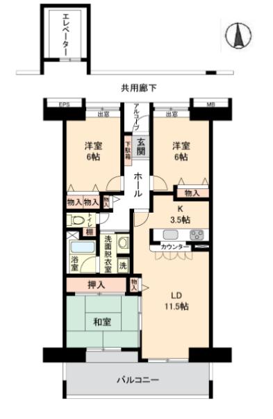 プラザ西白井１番街４号棟