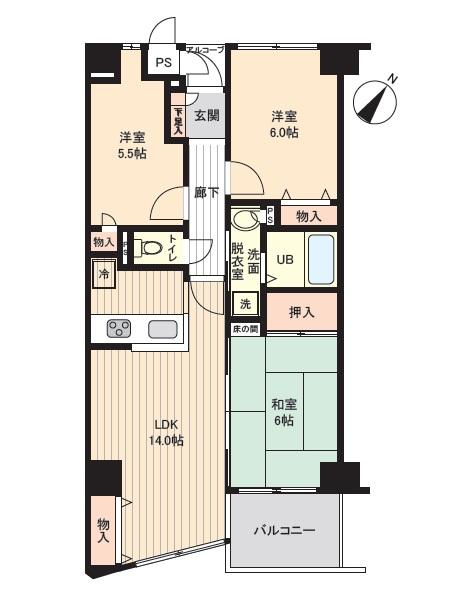 ベルメゾン末広Ｅ