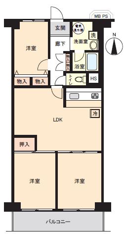 アイビハイツ川口中央棟