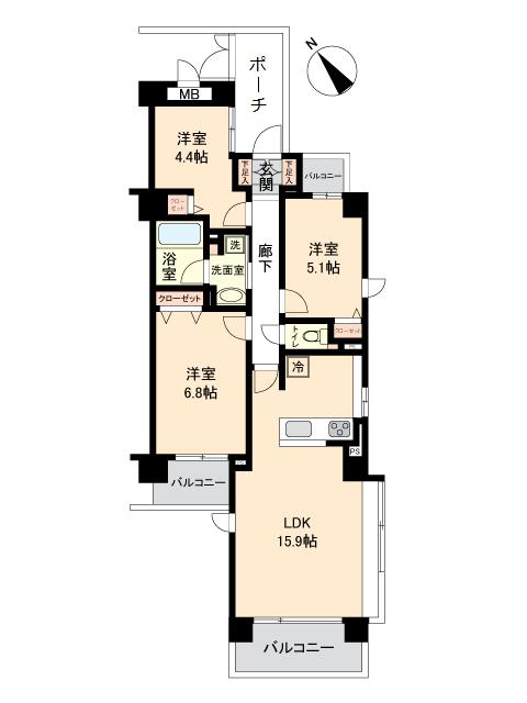 三ツ沢上町パーク・ホームズ弐番館