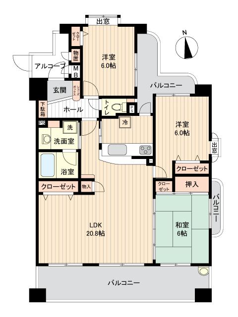 モアグレース茜部Ⅱ