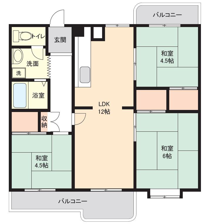 押草団地４０２号棟