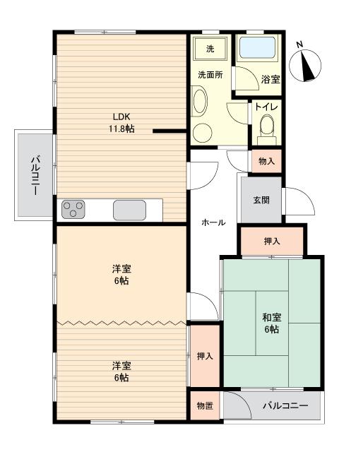 竹山団地３２０８号棟