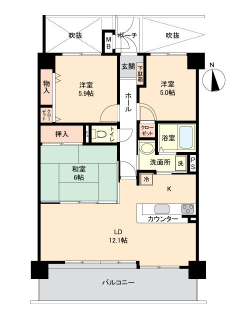 スカイハイツ今宿