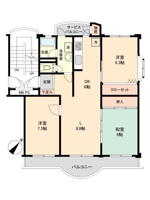 志木ニュータウン東の森壱番街八号棟