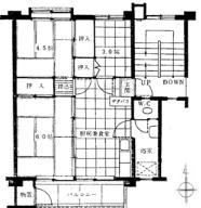 多摩川住宅　ハ―６号棟