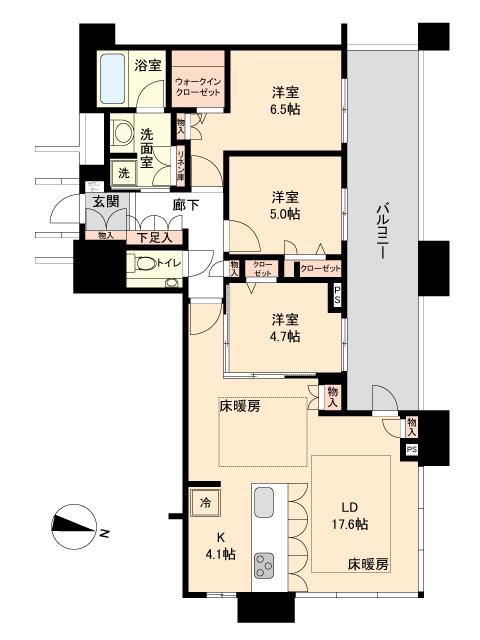 アイランドシティオーシャンフォレストタワーレジデンスＥＡＳＴ