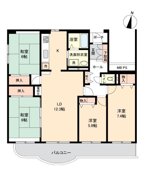 ラポール美香保Ｂ