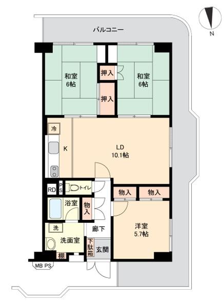 ルネ大津３号棟
