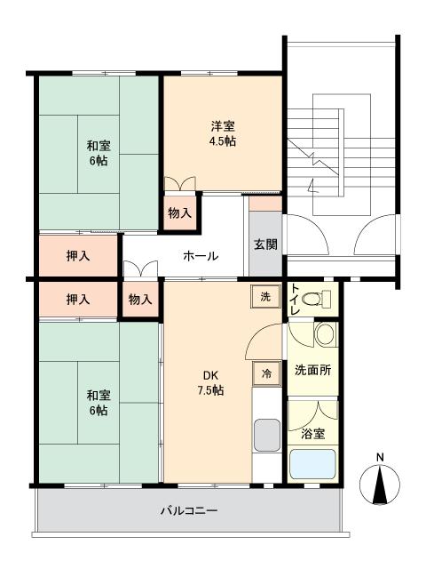 郊外マンション西武新所沢団地Ｃ棟