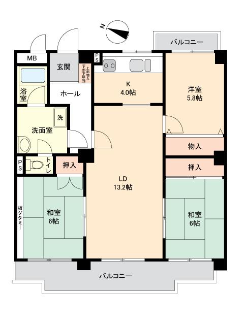 ハイタウン石切Ｅ棟