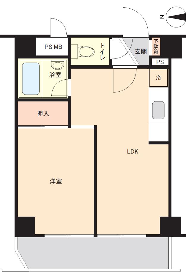 モナークマンション第２方南Ａ棟