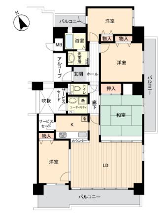 弥生が丘Ⅱ番館Ｅ棟