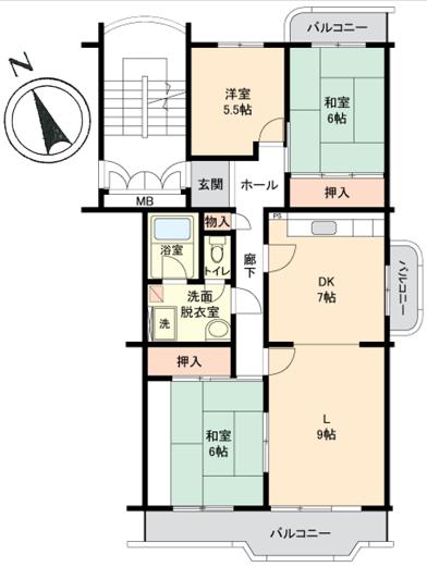 厚木リバーサイド２号棟