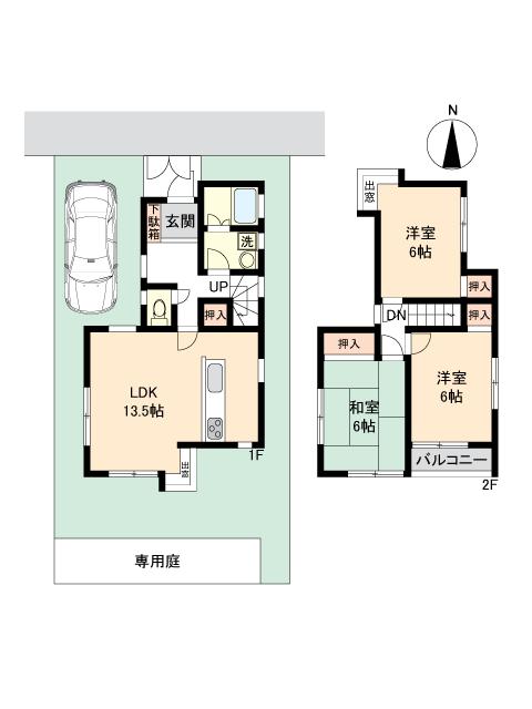 幸手市緑台１丁目建物
