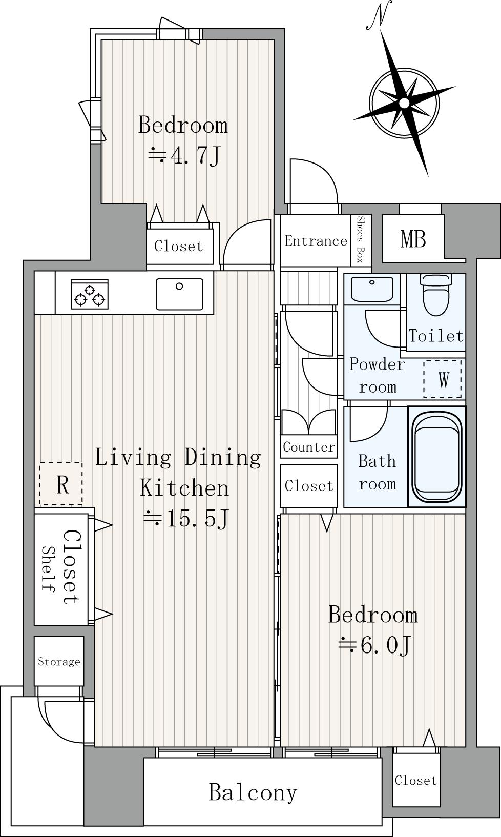 北小金ビューハイツ